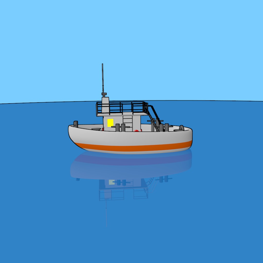 Cartoon Boat preview image 3